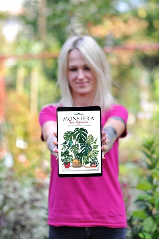 E-BOOK Monstera bez tajemnic - poradnik dla roślinomaniaków | E-booki | Ogród Łobzów |