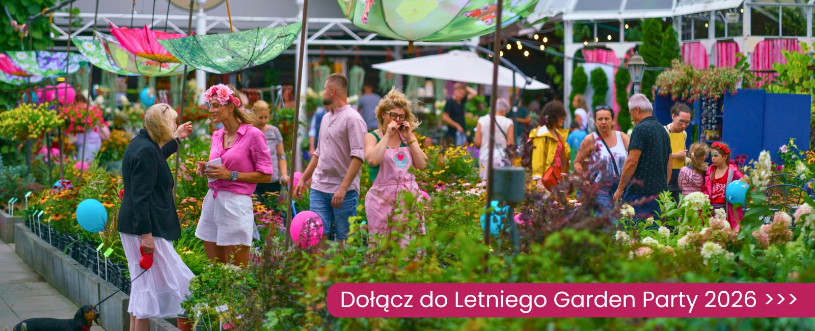 Garden Party 2026 Sklep internetowy | Ogród Łobzów - rośliny i dekoracje w centrum Krakowa! |